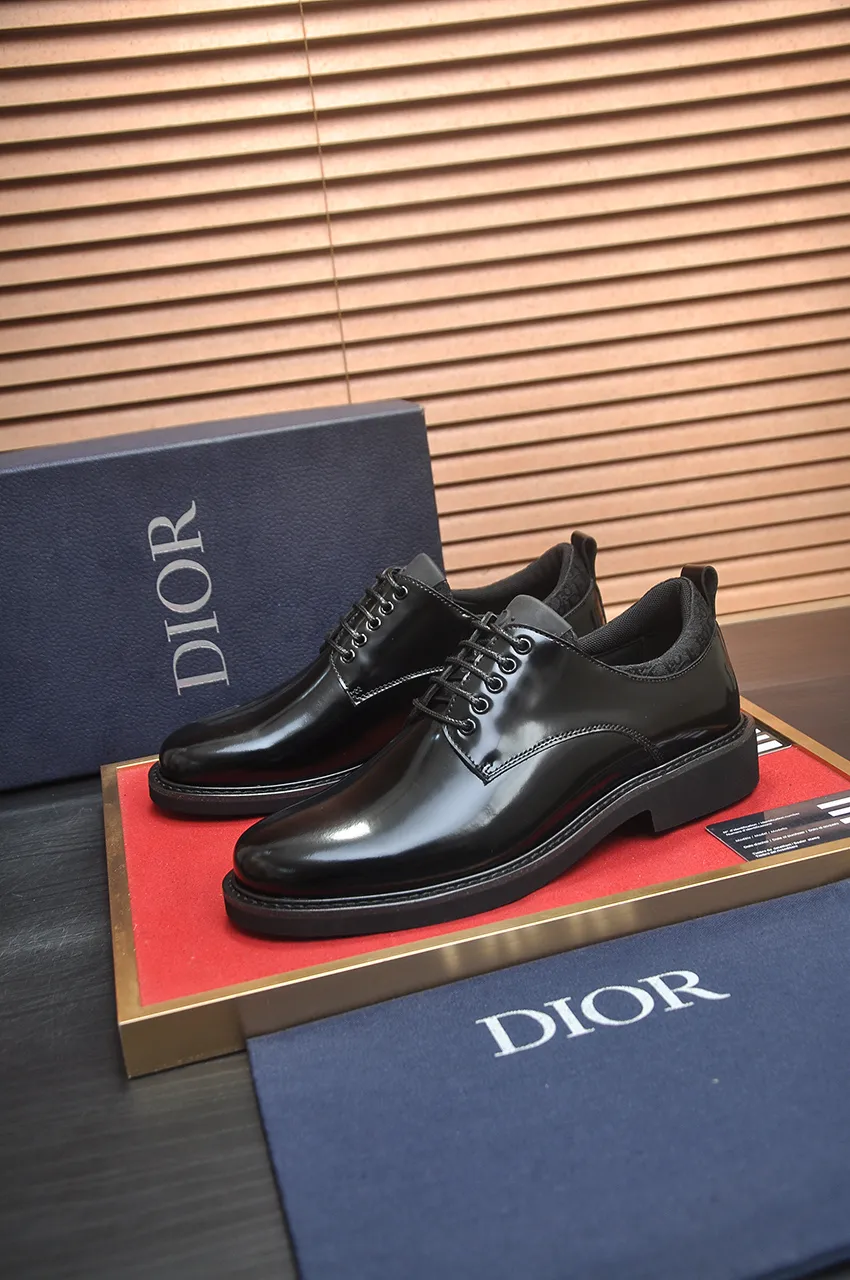 Men's shoes 💰680💶[Dior] (water-dyed cowhide lining) Dior original 1:1 high-quality factory, imported original materials, imported raw cowhide, water-dyed cowhide lining, original TPU outsole, code number: 39-44 (38.45 custom-made)